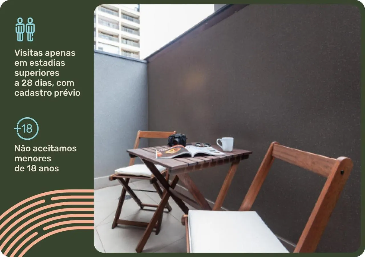 Apartment Nomah - Aptos Por Temporada Na Vila Mariana