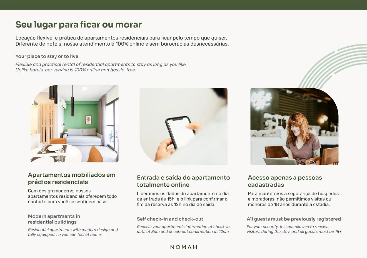 Apartment Nomah - Aptos Por Temporada Na Vila Mariana Brazil